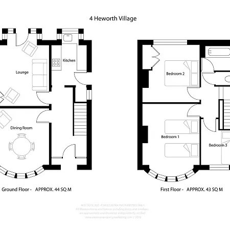 City Apartments - 4 Heworth Village - 3 Bed House Йорк Экстерьер фото